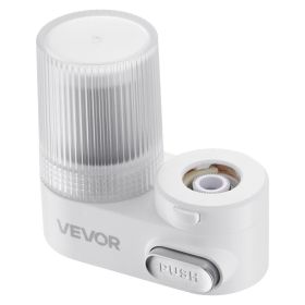 Faucet Mount Water Filter Sink Water Purifier for Kitchen Vertical White